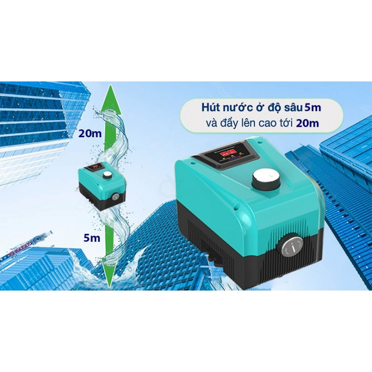 Máy Bơm Tăng Áp Từ Thông Minh RYMARU RY/36-H30 - Ảnh 3