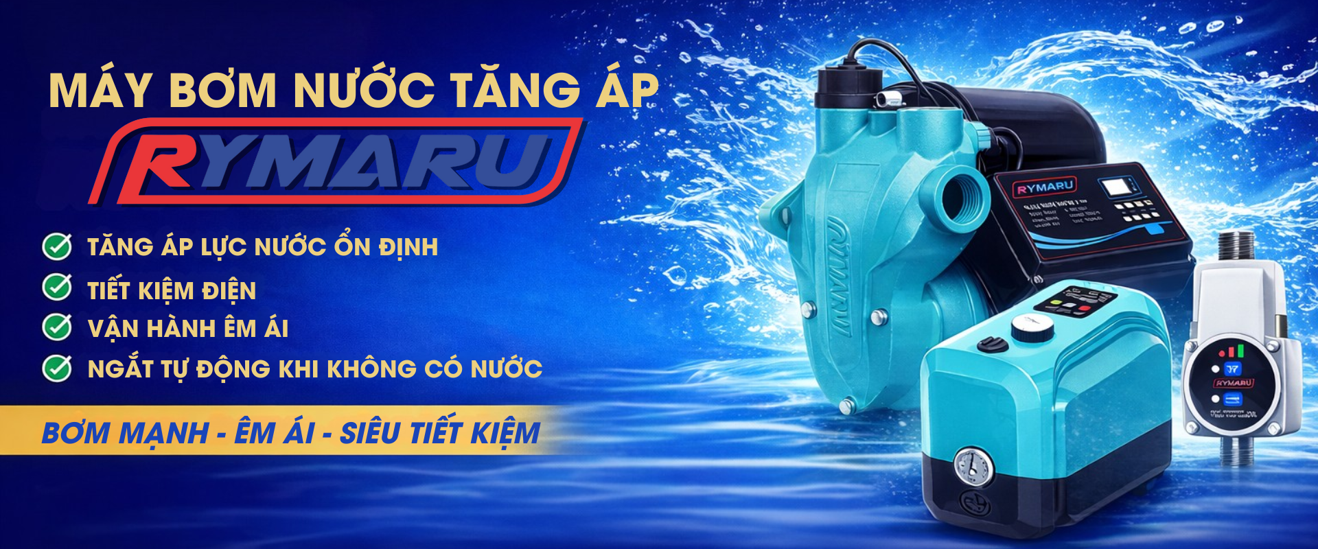 May bom nuoc RYMARU