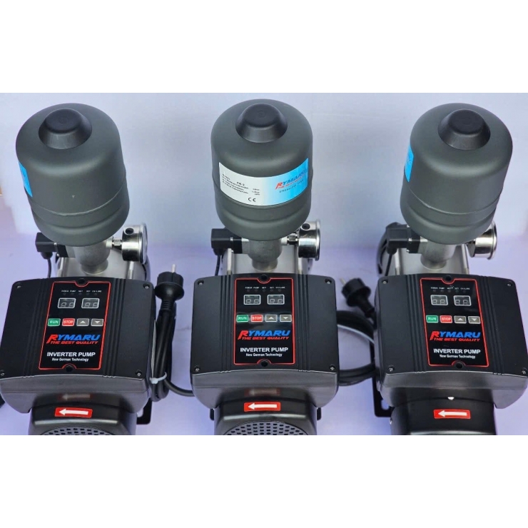 Máy bơm tăng áp biến tần IVT1.5kW Rymaru