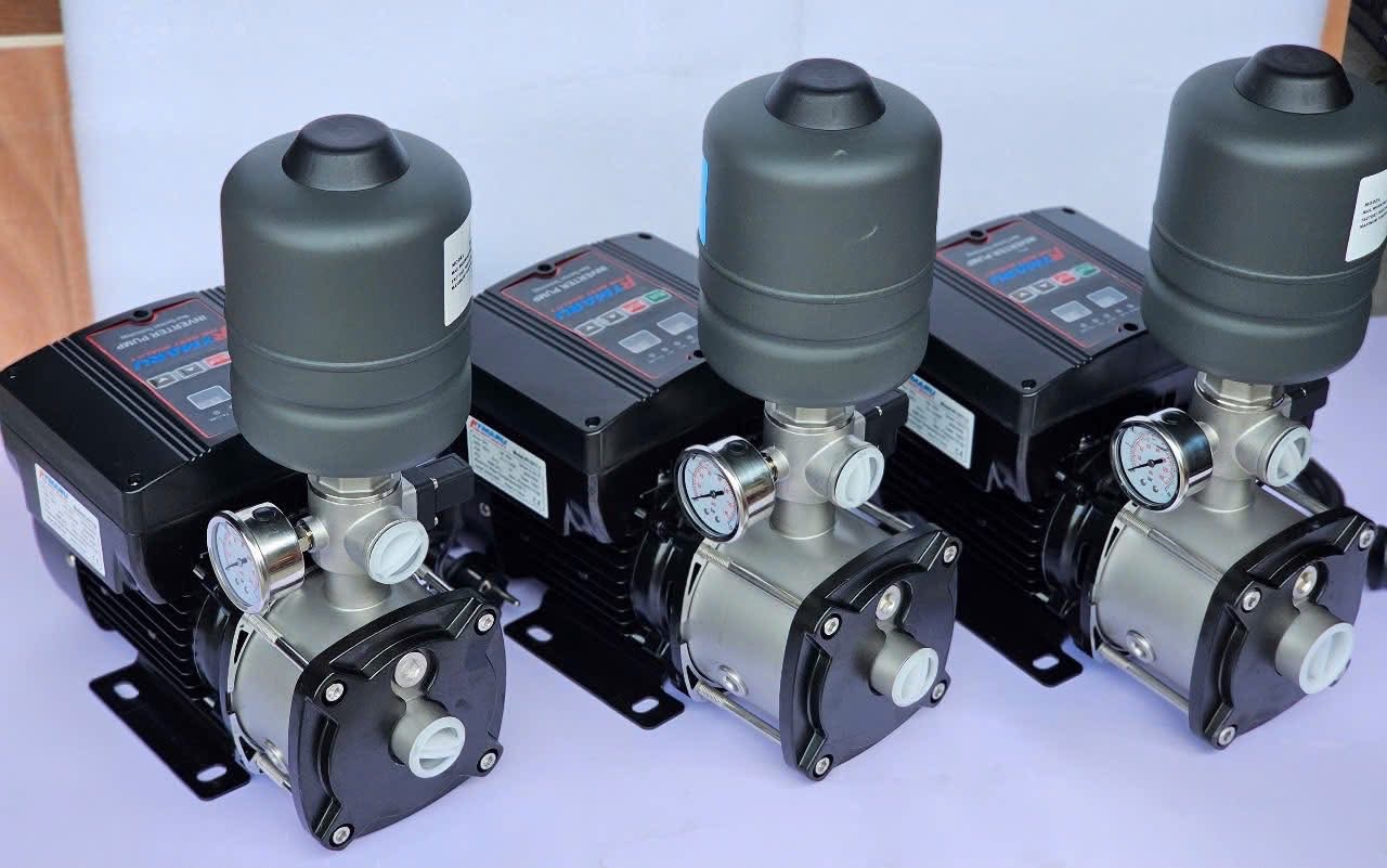 Máy bơm tăng áp biến tần IVT1.5kW Rymaru - Ảnh 5