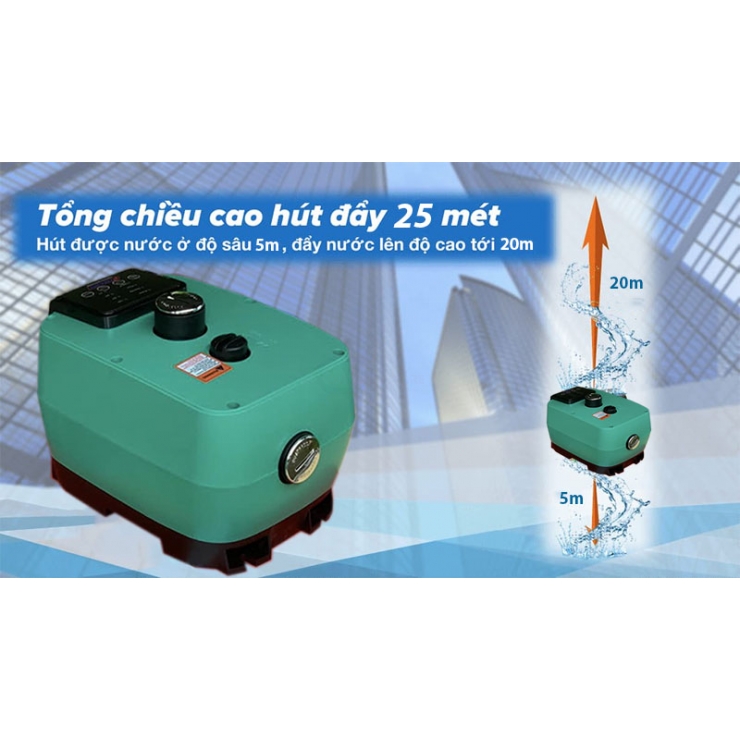 Máy bơm thông minh 2in1 Rymaru RY/24-150 - Ảnh 3