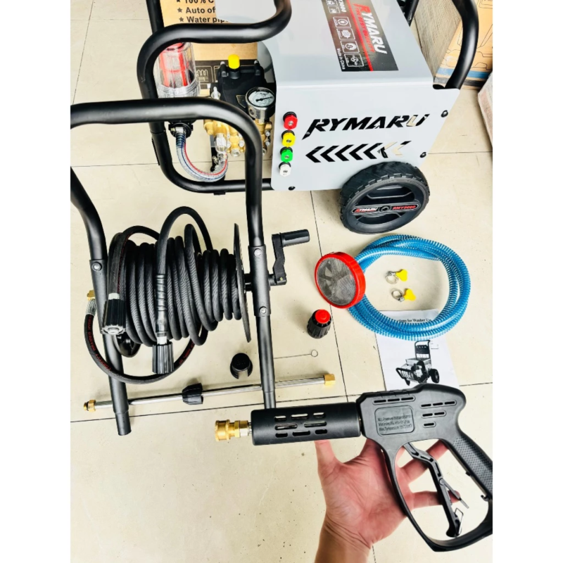 Máy Rửa Xe Cao áp RYMARU-RMY3000 - 3000W Áp 120Bar